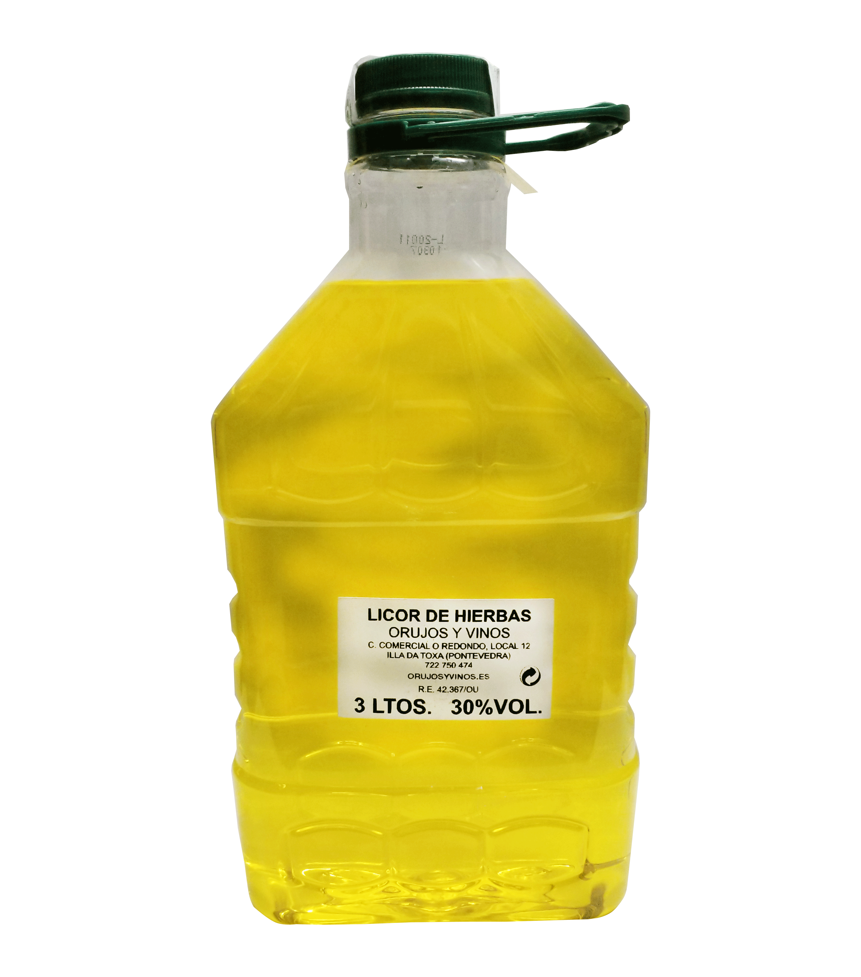 Orujo Casero Galicia Hierbas 3L