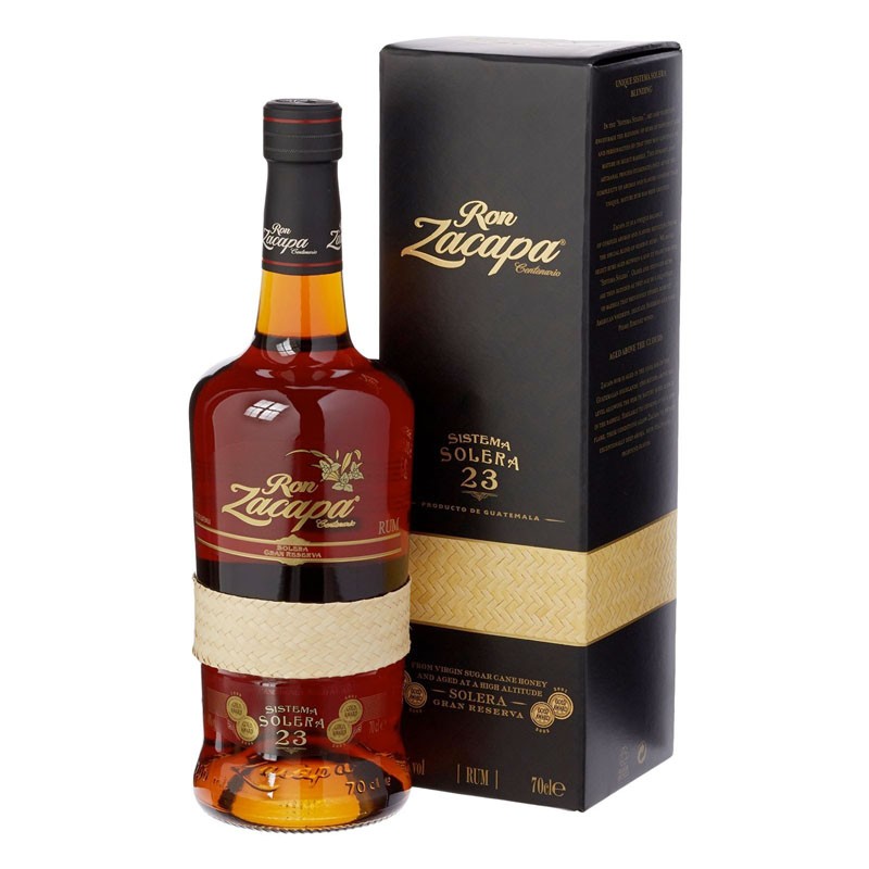 Ron Zacapa centenario Sistema Solera 23 años 70cl